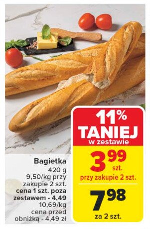 Bagietka promocja