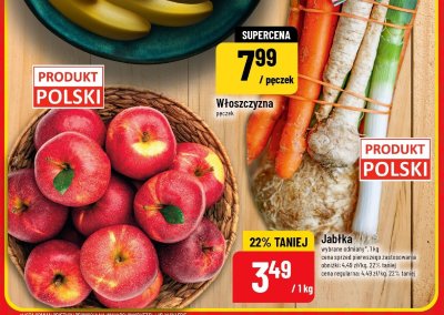 Jabłka wybrane odmiany POLOmarket promocja w POLOmarket