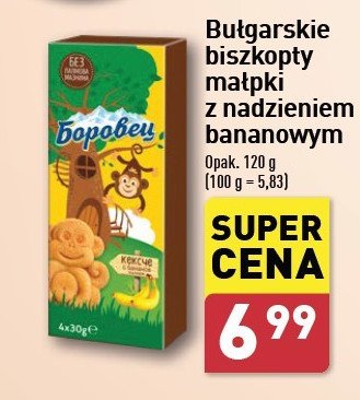 Biszkopty ma艂pki z nadzieniem bananowym promocja