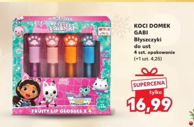Błyszczyki do ust 4 szt. promocja w Kaufland