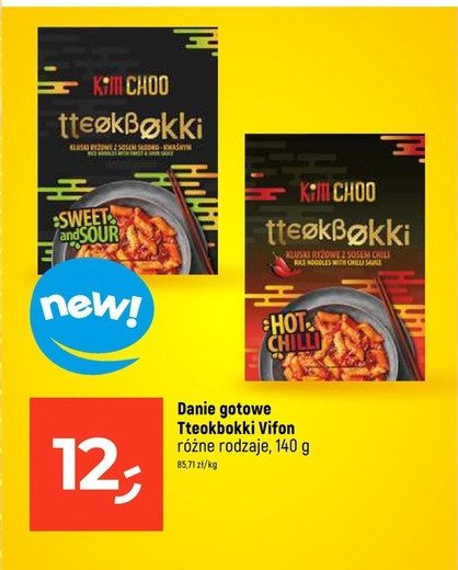 Tteobokki sweet and sour promocja