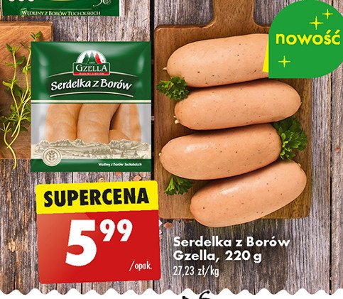 Serdelki z borów Gzella promocja