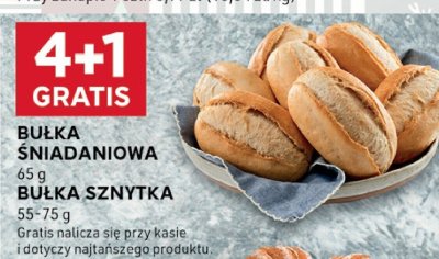 Bułka sznytka promocja w Stokrotka