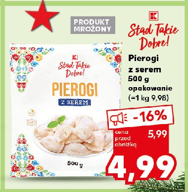 Pierogi z serem K-classic promocja