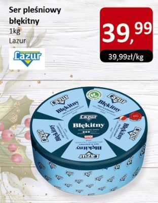 Ser pleśniowy błękitny 1kg Lazur promocja w Market Point