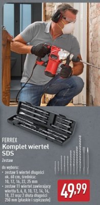 Zestaw wierteł sds Ferrex promocja