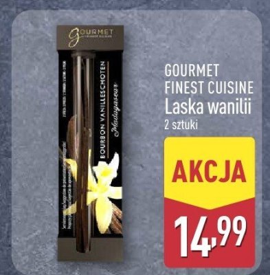 Laska wanilii 2 szt. promocja w Aldi