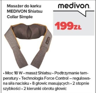 Masażer do karku Shiatsu Collar Simple promocja w NEONET
