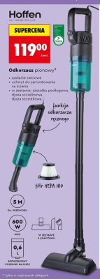 Odkurzacz pionowy Hoffen promocja w Biedronka