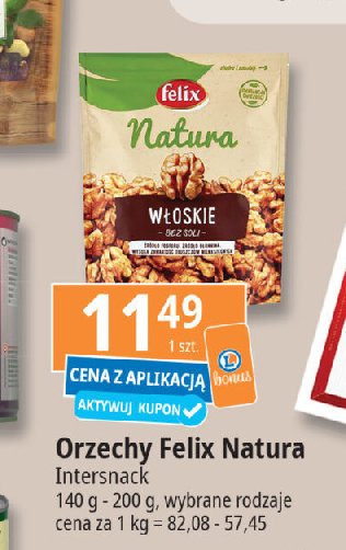 Orzechy włoskie Felix natura promocja