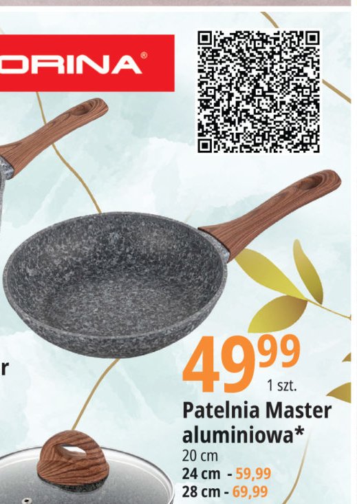 Patelnia master 28 cm Florina (florentyna) promocja
