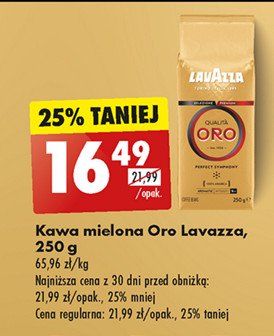 Kawa Lavazza qualita oro promocja w Biedronka