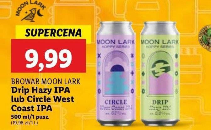 Piwo drip hazy ipa Moon lark promocja