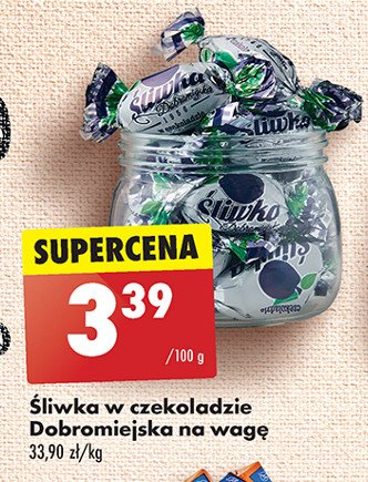 Śliwka dobromiejska w czekoladzie promocja