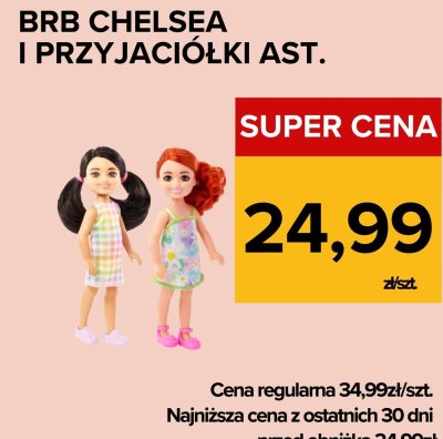Lalka BRB Chelsea i Przyjaciółki Ast. promocja w Supeco