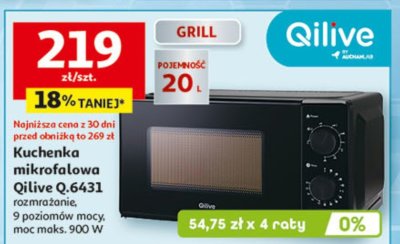 Kuchenka mikrofalowa Qilive Q.6431 promocja w Auchan