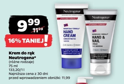 Krem do rąk (różne rodzaje) promocja w Netto