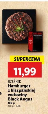 Hamburger wo艂owy black angus Rze藕nik codzienna dostawa promocja