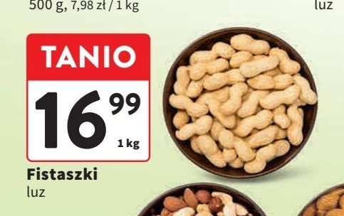 Fistaszki promocja w Intermarche