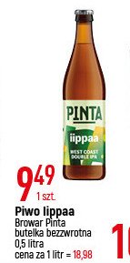 Piwo Pinta iippaa promocja