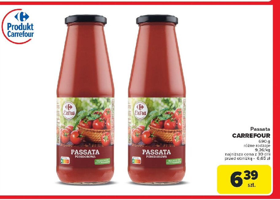 Passata Carrefour extra promocja w Carrefour