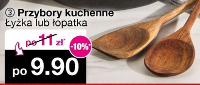 Przybory kuchenne - łyżka lub łopatka promocja w Woolworth