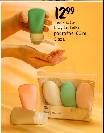 Butello podróżne 60 ml Eloy promocja