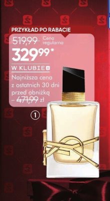 Perfumy YVES SAINT LAURENT LIBRE damska woda perfumowana 50 ml promocja w Super-Pharm