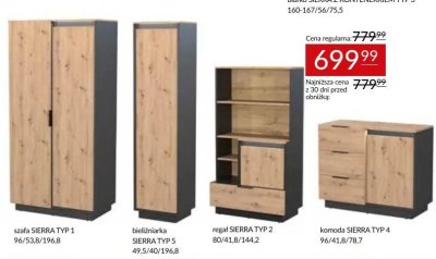Komoda SIERRA TYP 4 Abra Meble promocja w Abra Meble
