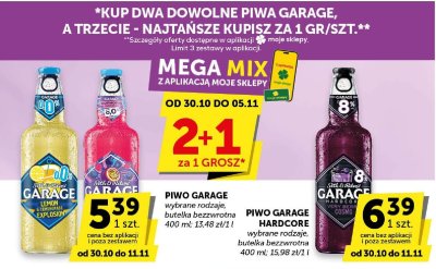 Piwo Garage Hardcore wybrane rodzaje promocja w Euro Sklep