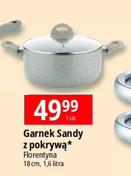 Garnek z pokrywką sandy 18 cm Florentyna promocja