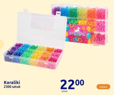 Koraliki 2300 sztuk promocja w Action