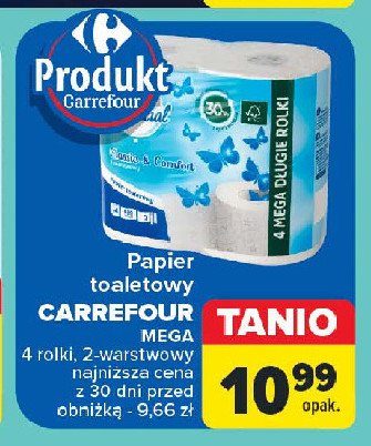 Papier toaletowy Carrefour promocja