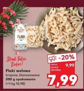 Flaki wołowe krojone K-classic stąd takie dobre! promocja w Kaufland