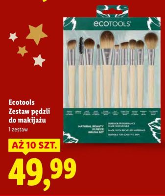 Zestaw pędzli do makijażu Ecotools promocja w Lidl