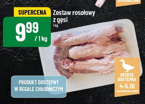 Zestaw rosołowy z gęsi promocja