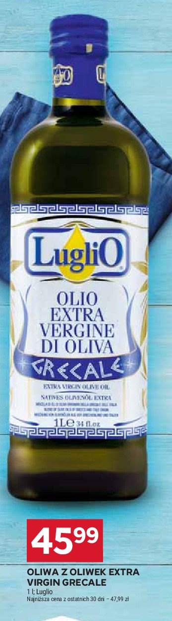 Oliwa extra virgin Luglio promocja