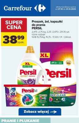 Żel do prania różne rodzaje promocja w Carrefour