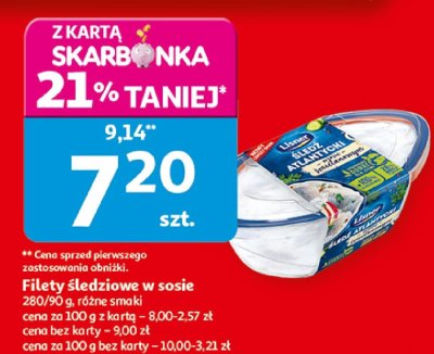 Filety śledziowe promocja w Auchan