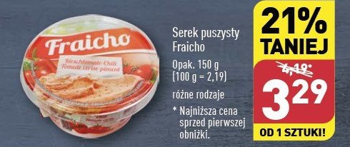 Serek twarogowy z pomidorem wiśniowym i chili LE COQ DE FRANCE FRAICHO promocja