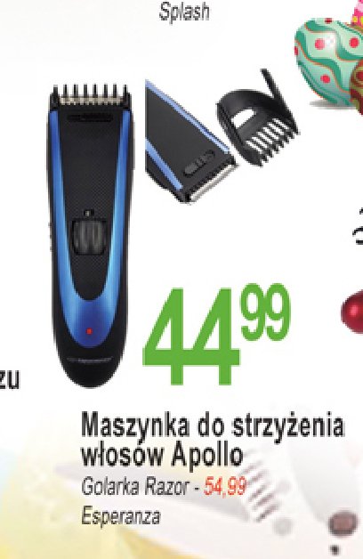 Golarka razor blue Esperanza promocja