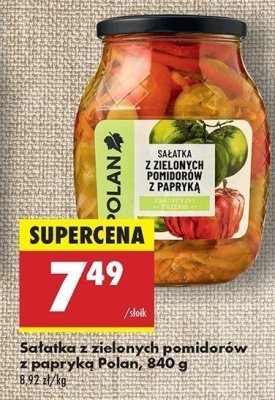 Sałatka z zielonych pomidorów z papryką POLAN promocja