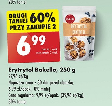 Erytrytol Bakello promocja