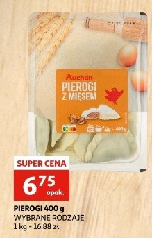 Pierogi z mi臋sem Auchan promocja
