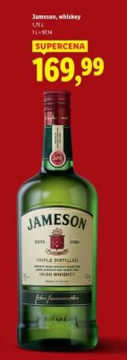 Whiskey Jameson 1,75 l promocja w Lidl