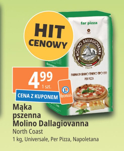 Mąka na pizzę Molino dallagiovanna promocja