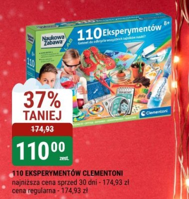 110 eksperymentów Clementoni promocja w bi1