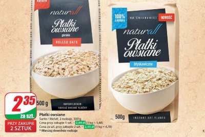P艂atki owsiane g贸rskie NATURALL promocja