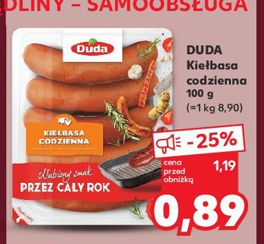 Kiełbasa codzienna Silesia duda promocja