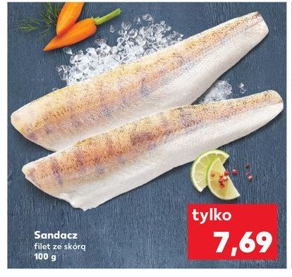 Sandacz filet ze skórą promocja